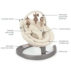 Nuna- Leaf Grow Bouncer, Cloud