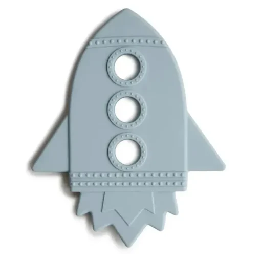 Nuvem Foguete Mushie Silicone Baby Teether