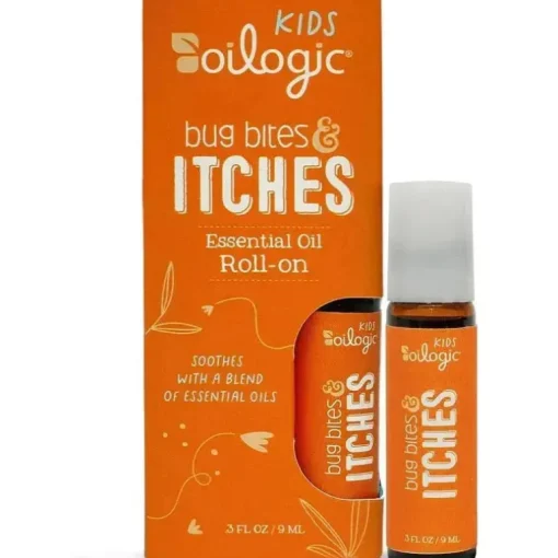 Oilogic - óleo essencial roll-on para picadas de insetos e coceiras para crianças