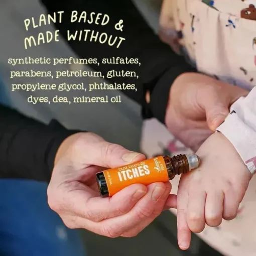 Oilogic - óleo essencial roll-on para picadas de insetos e coceiras para crianças