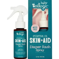 Oilogic - spray para assaduras para bebês, 1,7 onças