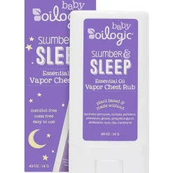 Oilogic - Stick para esfregar o peito com vapor relaxante, dormir e dormir