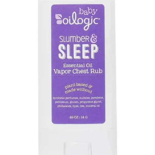 Oilogic - Stick para esfregar o peito com vapor relaxante, dormir e dormir