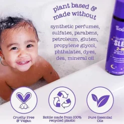 Oilogic Baby - Alívio de banho de vapor com óleo essencial para dormir e dormir para bebês e crianças pequenas