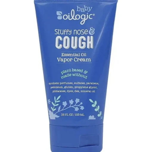 Oilogic Baby - Creme de vapor calmante, nariz entupido e tosse