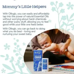 Oilogic Baby - massagem calmante no peito, nariz entupido e tosse