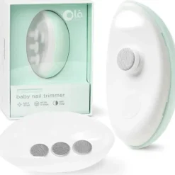 Ola Baby - Aparador de unhas elétrico recarregável para bebês