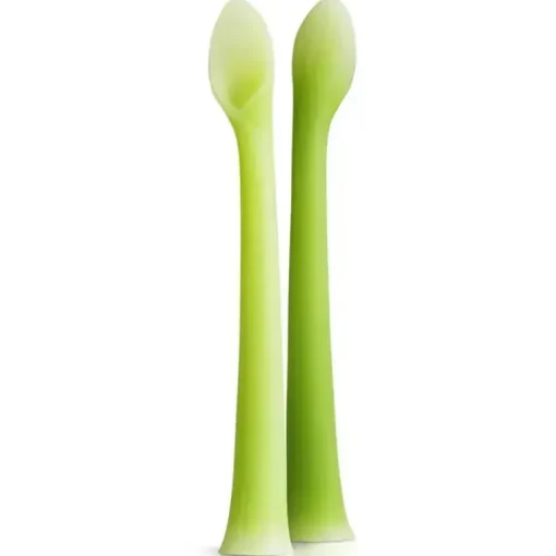 Ola Baby - Colher de Alimentação para Bebê 2Pk, Verde