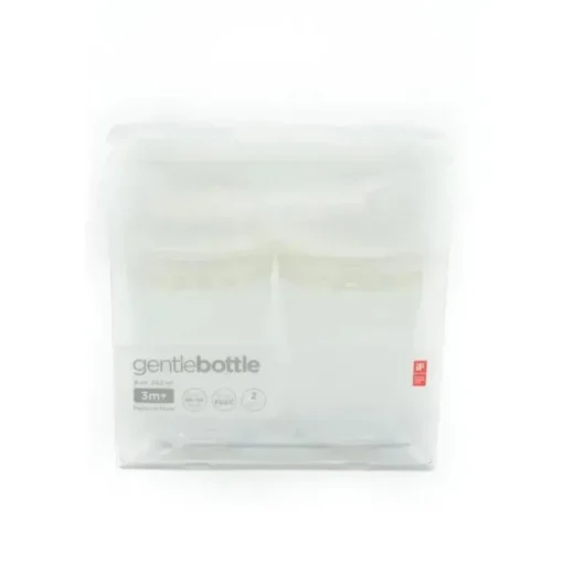 Ola Baby - garrafa neutra suave para bebê de 8 onças, 2 unidades, geada