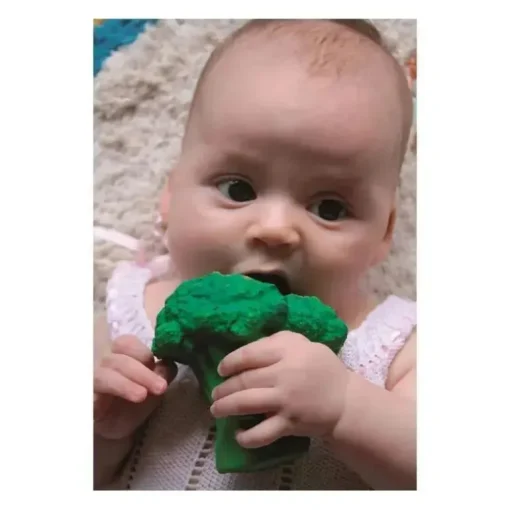 Oli &amp; Carol - brinquedo mastigável, Brucy The Broccoli