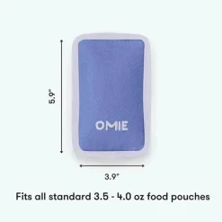 OmieBox - Bolsa Cooler, Manga Isolada Congelável, Roxa