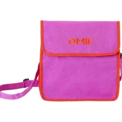 OmieBox - Bolsa de almoço de nylon isolada Omie, rosa
