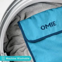 OmieBox - Bolsa de almoço de nylon isolada Omie, azul