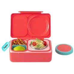 OmieBox - Caixa Up Carton Bento, Rosa Cereja