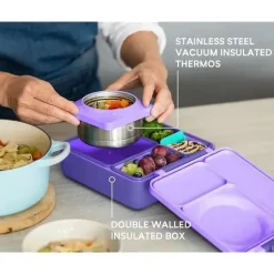 OmieBox - Divisor Teal, Roxo Ameixa