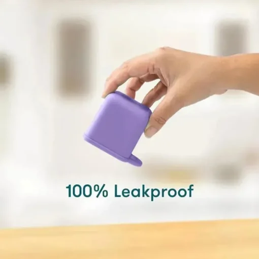OmieBox - Recipientes de imersão à prova de vazamentos 2Pk para viagem, roxo/laranja