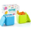 OmieBox - Recipientes de mergulho à prova de vazamentos 2Pk para viagem, azul/limão