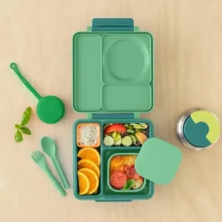 OmieBox - Recipientes para Armazenamento de Alimentos com Tampa, Verde