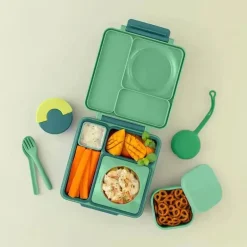 OmieBox - Recipientes para Armazenamento de Alimentos com Tampa, Verde