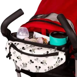 Organizador de carrinho de bebê JL, Mickey Minnie White