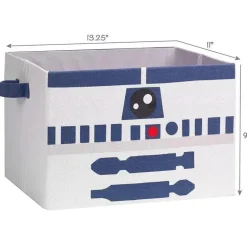 Organizador dobrável da caixa de armazenamento Lambs &amp; Ivy, R2-D2