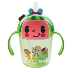 Os primeiros anos - Cocomelon Weighted Straw Trainer Cup, 7 onças