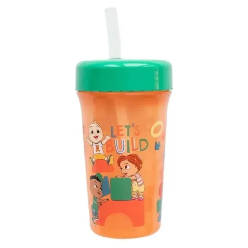 Os primeiros anos - Cocomelon Kids Straw Cup, 12 onças