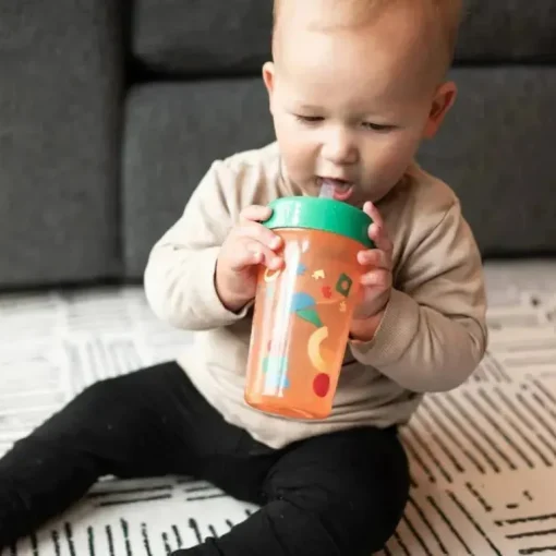 Os primeiros anos - Cocomelon Kids Straw Cup, 12 onças