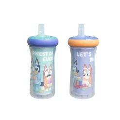 Os primeiros anos - copo de palha isolado Bluey Kids, 2Pk