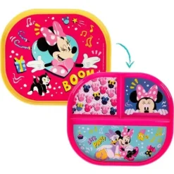 Os primeiros anos - prato reversível para bebês Disney Minnie