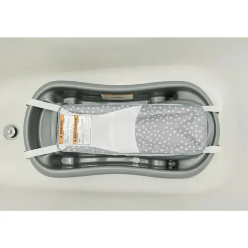 Os primeiros anos - Sure Comfort® de recém-nascido a criança - banheira para bebê 3 em 1, cinza