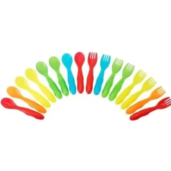 Os primeiros anos - Take &amp; Toss 16 unidades de colheres para bebê, multicoloridas