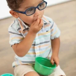 Os primeiros anos - Tigelas reutilizáveis ​​GreenGrown® com tampa - Tigela para lanche infantil, 4 unidades