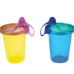 Os primeiros anos copos à prova de derramamento, 10 onças, 5-pack, cores podem variar
