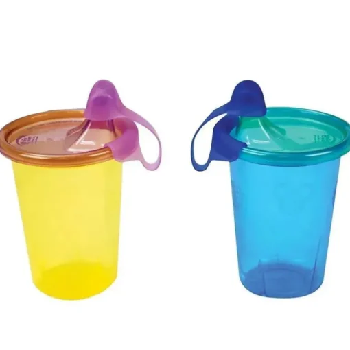 Os primeiros anos copos à prova de derramamento, 10 onças, 5-pack, cores podem variar