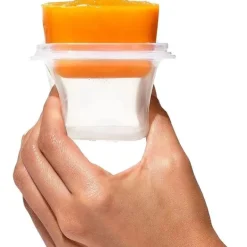 OXO - Blocos de bebê de silicone de 4 onças, azul-petróleo