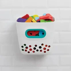 Oxo - Caixa de brinquedos para banho Tot, azul-petróleo