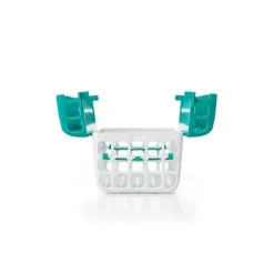 Oxo - Cesta de máquina de lavar louça Tot para peças e acessórios de garrafas, azul-petróleo