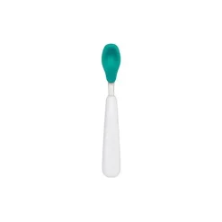 Oxo - Colher de alimentação Tot On-the-Go com estojo de viagem, azul-petróleo