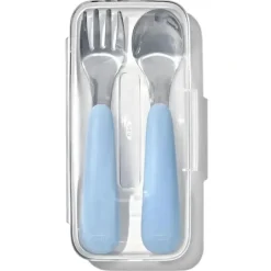 OXO - Conjunto de garfo e colher Tot On-The-Go, Crepúsculo