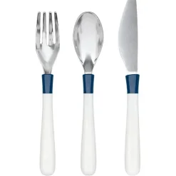 Oxo - conjunto de talheres 3Pk Tot para crianças grandes, azul marinho