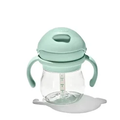Oxo - copo de palha Tot Transitions de 6 onças com alças removíveis, opala