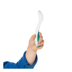 Oxo - Multipack de garfo e colher de plástico Tot 4Pk, azul-petróleo