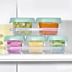 Oxo - Oxo Tot 12 Pc Baby Blocks Food Storage Container Set, Opal