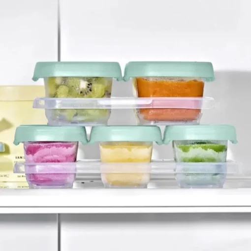 Oxo - Oxo Tot 12 Pc Baby Blocks Food Storage Container Set, Opal