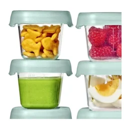 Oxo - Oxo Tot 12 Pc Baby Blocks Food Storage Container Set, Opal