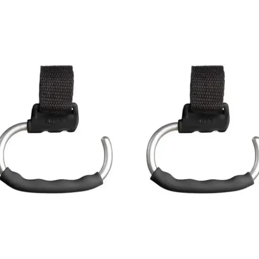 Oxo - 2Pk Tot Handy Stroller Hook, cinza