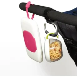 Oxo - 2Pk Tot Handy Stroller Hook, cinza