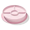Oxo - Placa dividida por sucção Tot Stick and Stay, Blossom