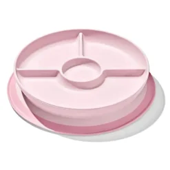 Oxo - Placa dividida por sucção Tot Stick and Stay, Blossom
